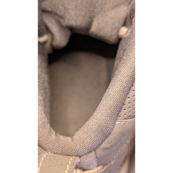 NIKE AIR JORDAN FLIGHT 45 HIGH MAX COOL GREY-WHITE SZ 4.5 (YTH) RARE! 524865-014 - Picture 11 of 15